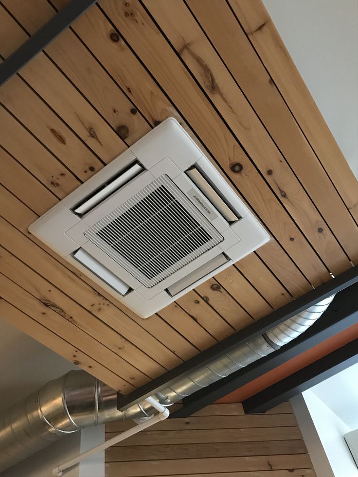 Ceiling cassette installation 